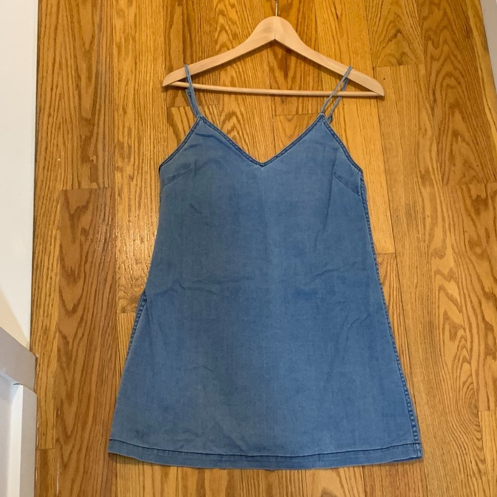 Aritzia Wilfred Free Vivienne Denim Dress XS